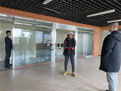 银川鑫疚办公楼装修施工现场巡检|银川办公楼装修公司