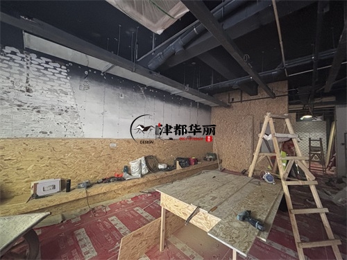 银川装修公司|银川志酒清吧装修施工巡检