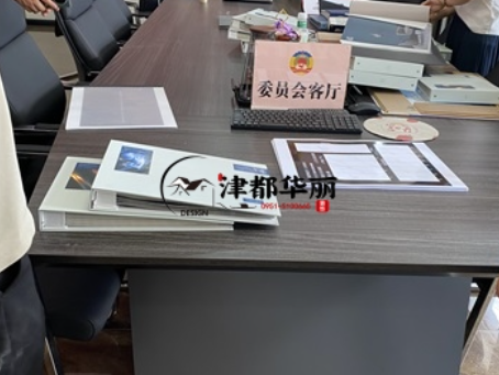 银川装修公司|银川君临售楼部样板间设计装修项目现场选择样品